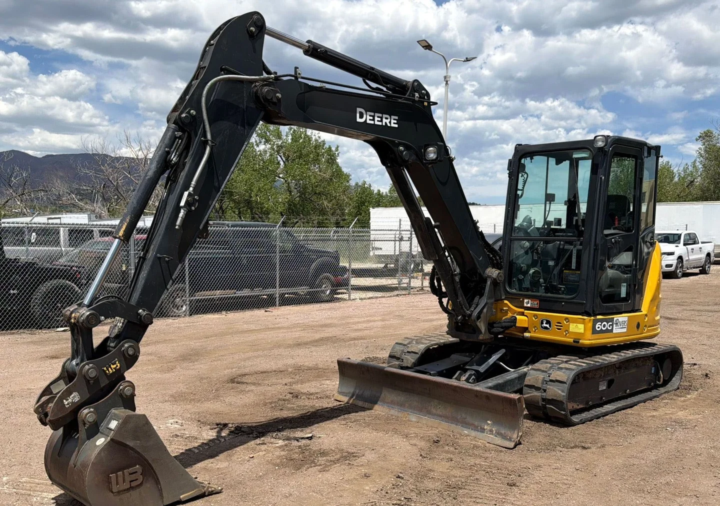 2021 John Deere 60G — exterior view