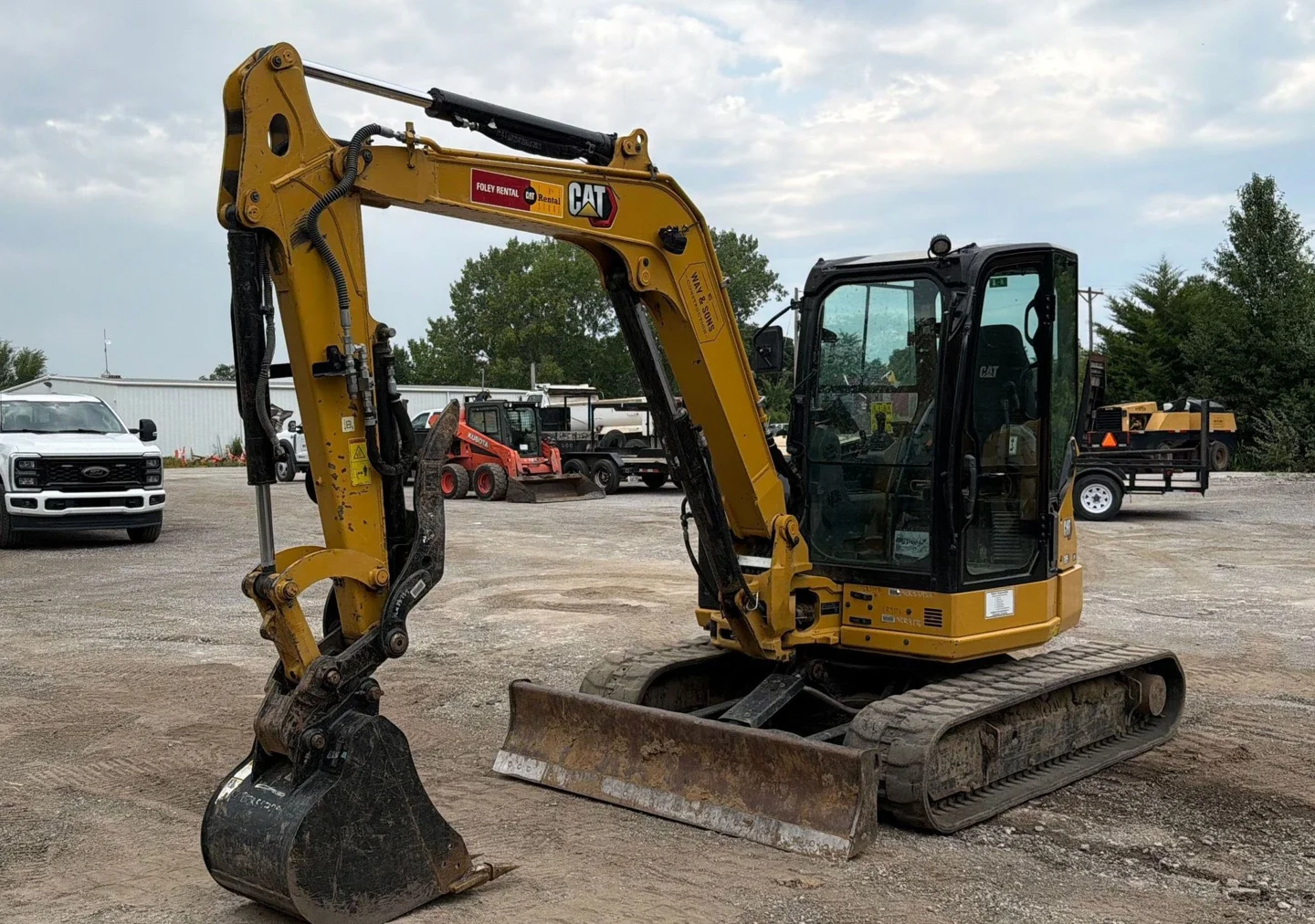 2022 Caterpillar 305CR — exterior view